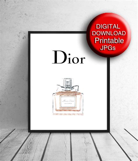 dior printable